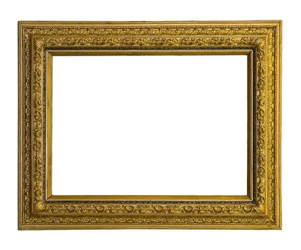 Gilded wooden frame — Stock Photo, Image