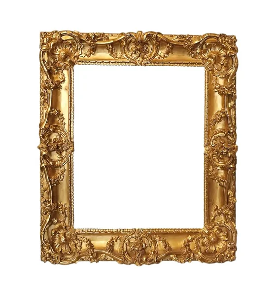 Gilded wooden frame — Stock Photo, Image