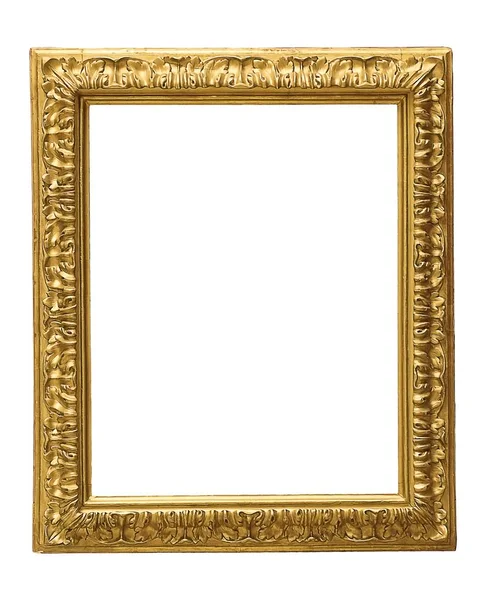 Vergulde houten frame — Stockfoto