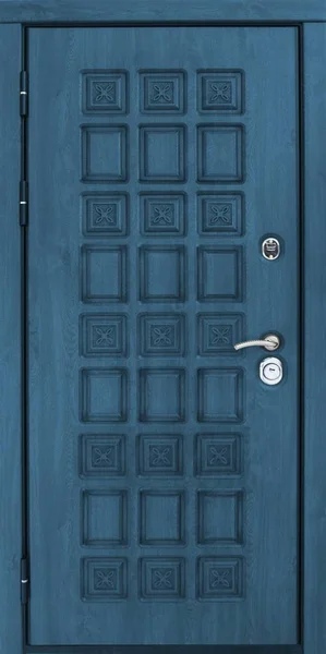 Входная дверь (металлическая дверь) ) — стоковое фото