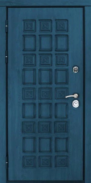 Bejárati ajtó (fém ajtó) — Stock Fotó