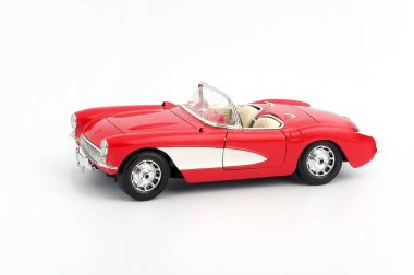 Bir açık yarış araba modeli