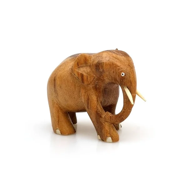 Wooden souvenir elephant