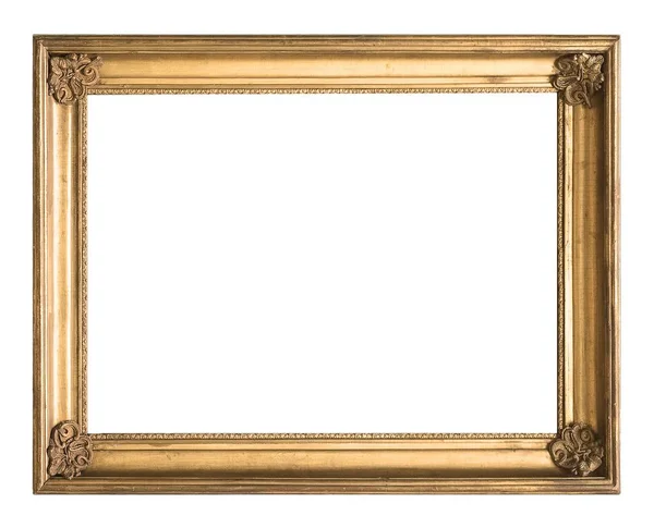 Frame for paintings, mirrors or photos on white background — Stock Photo, Image