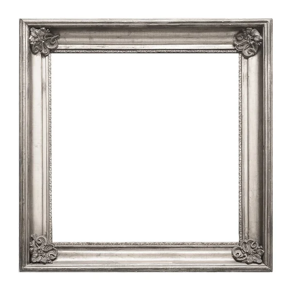 Frame for paintings, mirrors or photos on white background — Stock Photo, Image