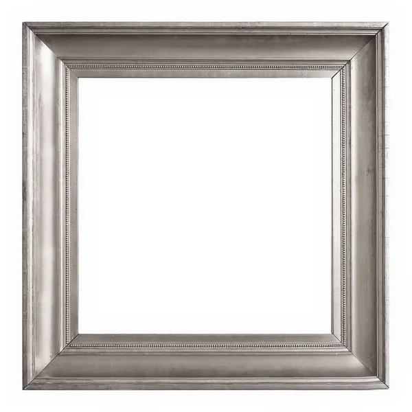 Quadro para pinturas, espelhos ou fotos sobre fundo branco — Fotografia de Stock