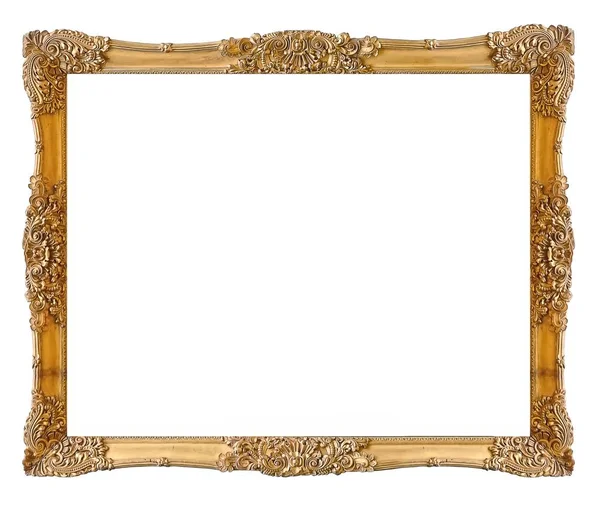 Cornice per quadri, specchi o foto su sfondo bianco — Foto Stock