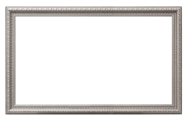 Bingkai untuk lukisan, cermin atau foto pada latar belakang putih — Stok Foto