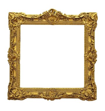 Altın çerçeve resimleri, ayna veya fotoğraflar için