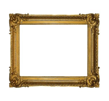 Altın çerçeve resimleri, ayna veya fotoğraflar için