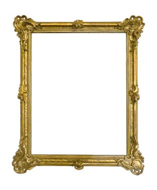 Altın çerçeve resimleri, ayna veya fotoğraflar için