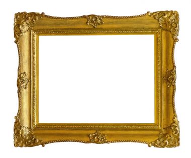 Altın çerçeve resimleri, ayna veya fotoğraflar için