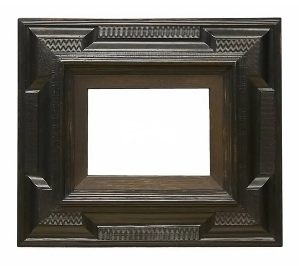 Деревянная рамка для картин, зеркал или фотографий — стоковое фото