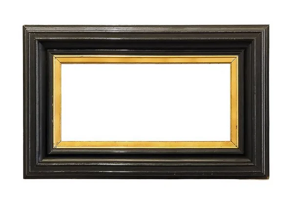 Moldura de madeira para pinturas, espelhos ou fotos — Fotografia de Stock