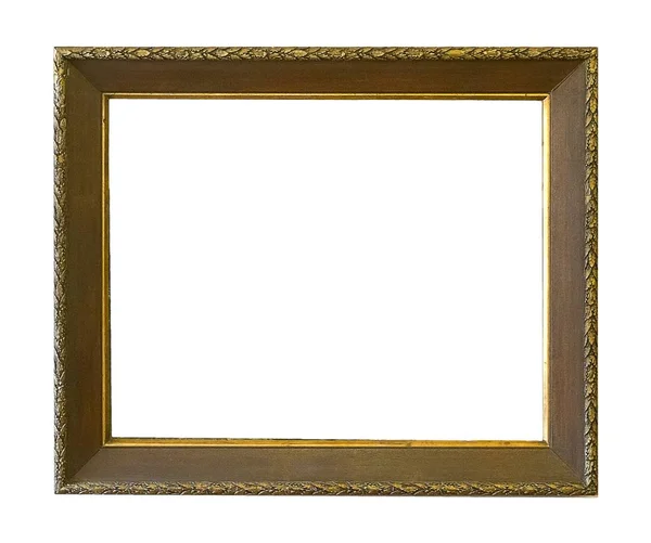 Houten frame voor schilderijen, spiegels of foto 's — Stockfoto