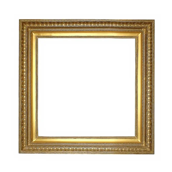 Bir resim için yaldızlı ahşap çerçeve