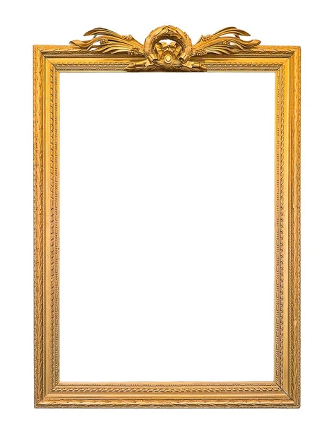 画像の金色の木製フレーム — ストック写真