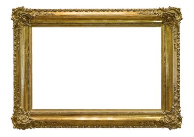 Altın çerçeve resimleri, ayna veya fotoğraflar için