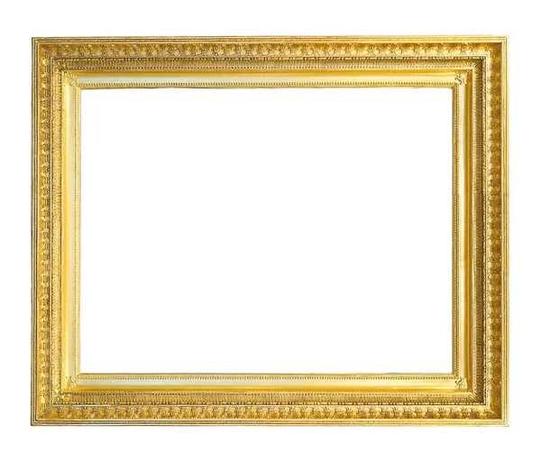 A festmények, a tükör vagy a fényképek arany keretben — Stock Fotó