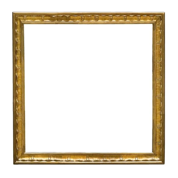 A festmények, a tükör vagy a fényképek arany keretben — Stock Fotó