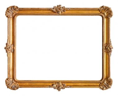 Altın çerçeve resimleri, ayna veya fotoğraflar için