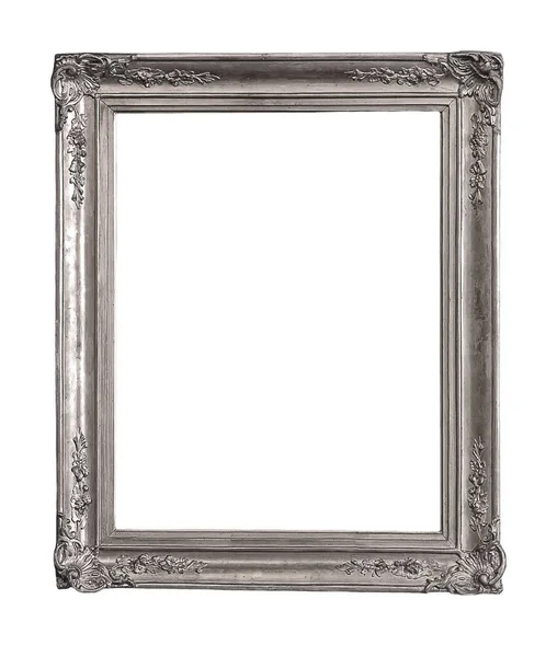 Cadre en argent pour peintures, miroirs ou photos — Photo