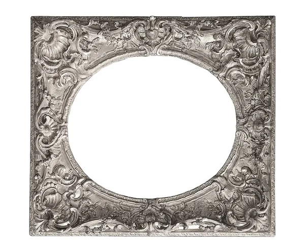 Cadre en argent pour peintures, miroirs ou photos — Photo