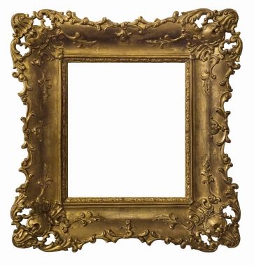 Altın çerçeve resimleri, ayna veya fotoğraflar için