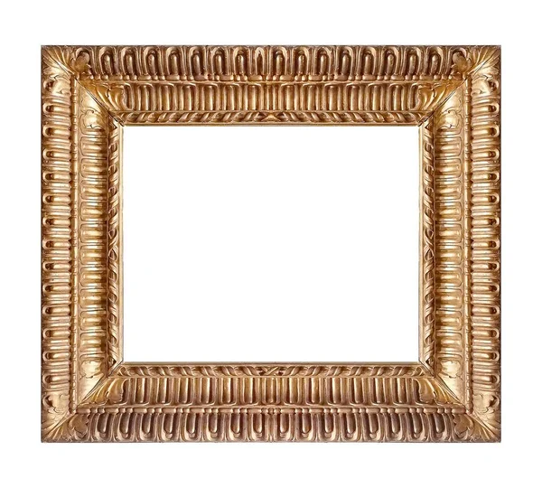 Gyllene Ram För Tavlor Speglar Eller Foton — Stockfoto