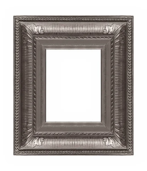 Silver Frame Paintings Mirrors Photos — Stock Photo, Image