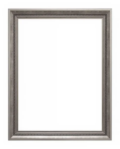 Silberrahmen Für Gemälde Spiegel Oder Fotos — Stockfoto