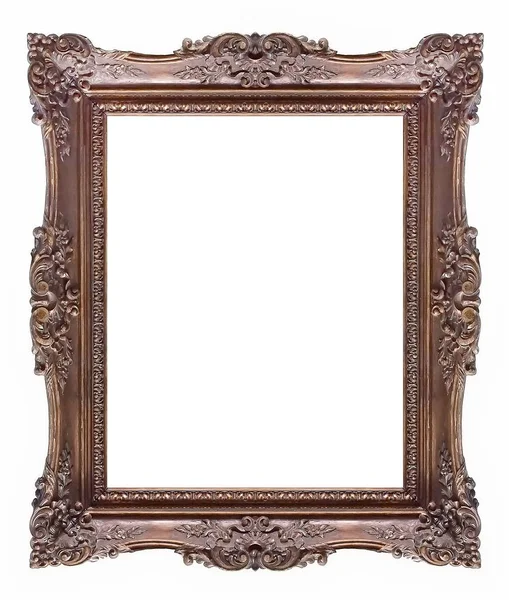 Trä Ram För Målningar Speglar Eller Foton — Stockfoto