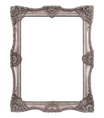 Gümüş çerçeve resimleri, ayna veya fotoğraflar için