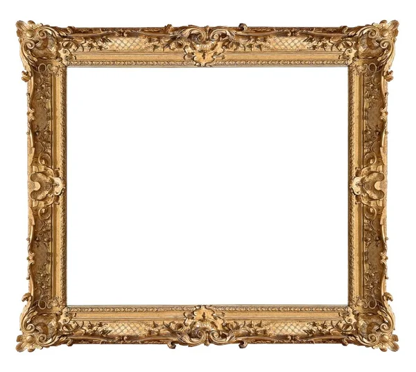 Golden Frame Paintings Mirrors Photos — Stock Photo, Image