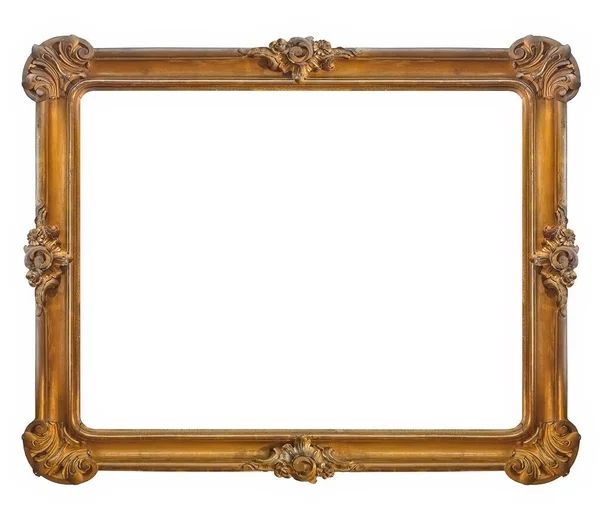 Gouden Frame Voor Schilderijen Spiegels Foto — Stockfoto