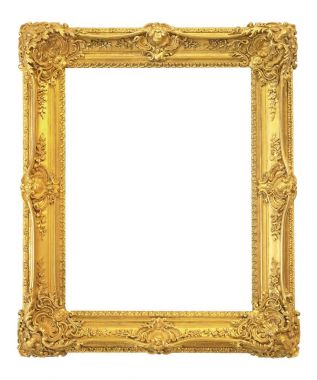 Altın çerçeve resimleri, ayna veya fotoğraflar için