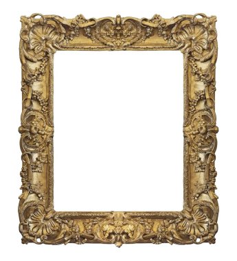 Altın (altın) çerçeve resimleri, ayna veya fotoğraflar için