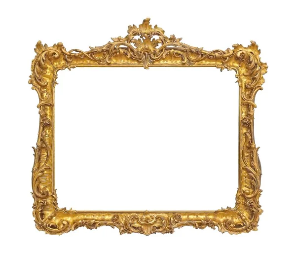 Golden Frame Paintings Mirrors Photos — Stock Photo, Image