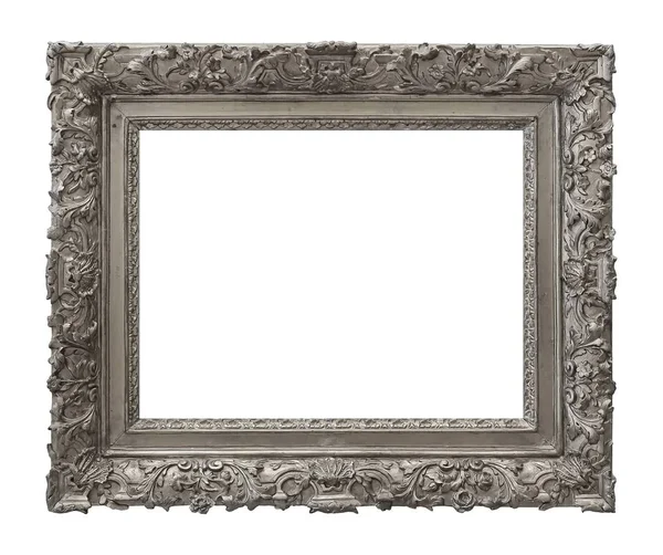 Silver Frame Paintings Mirrors Photos — Stock Photo, Image