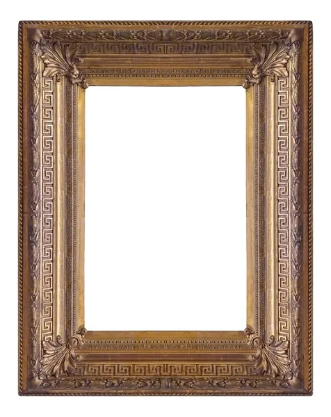 Golden Frame Paintings Mirrors Photos — Stock Photo, Image