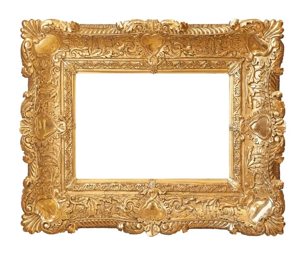 Golden Frame Paintings Mirrors Photos — Stock Photo, Image