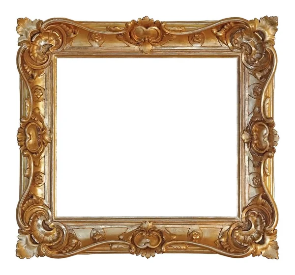 Golden Frame Paintings Mirrors Photos — Stock Photo, Image