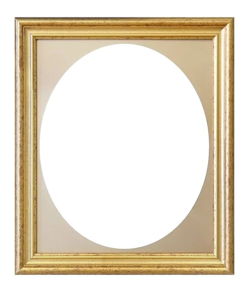 Golden Frame Paintings Mirrors Photos — Stock Photo, Image