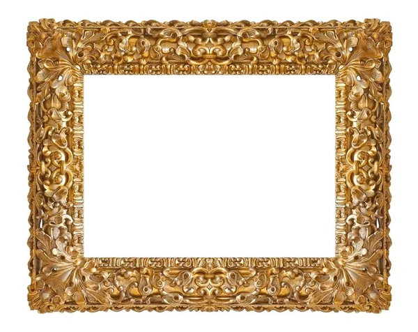 Gouden Frame Voor Schilderijen Spiegels Foto — Stockfoto