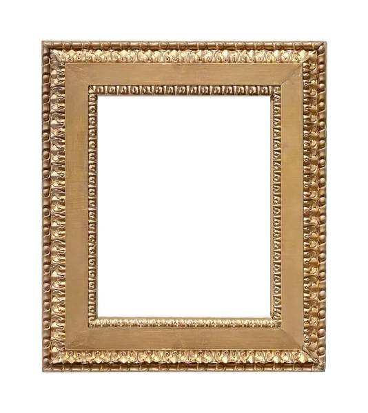 กรอบส ทองส าหร บภาพวาด กระจกหร อภาพถ — ภาพถ่ายสต็อก