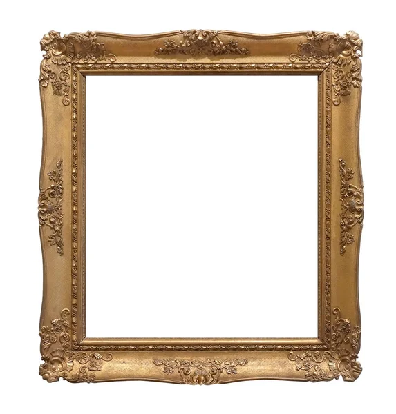 Gouden Frame Voor Schilderijen Spiegels Foto — Stockfoto