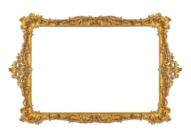 Altın çerçeve resimleri, ayna veya fotoğraflar için