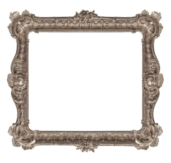 Silver Frame Paintings Mirrors Photo — Stock Photo, Image