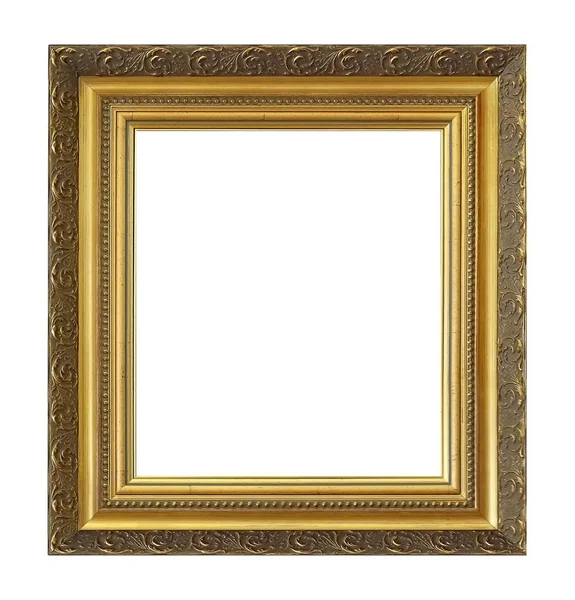 金框画 镜子或照片 — 图库照片