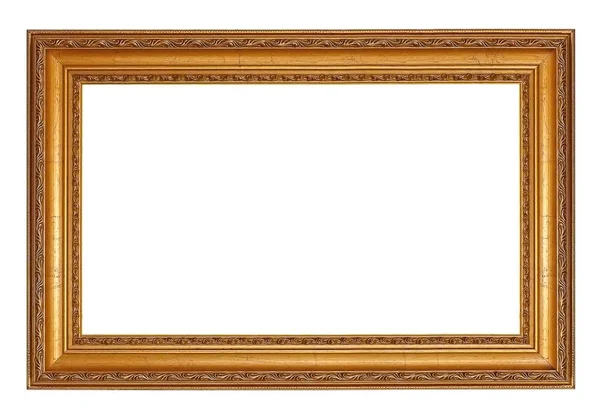 Gouden Frame Voor Schilderijen Spiegels Foto — Stockfoto